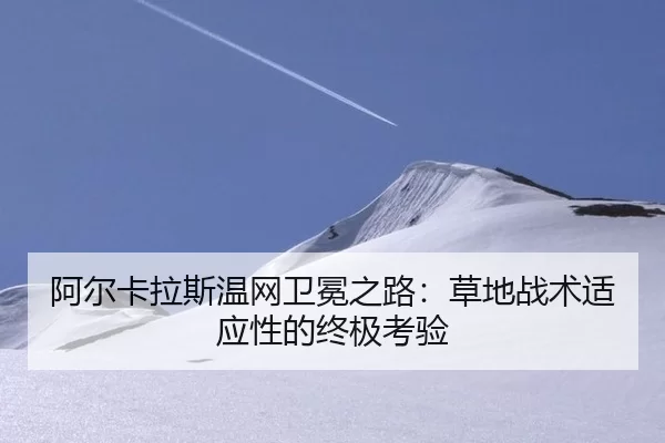 阿尔卡拉斯温网卫冕之路：草地战术适应性的终极考验